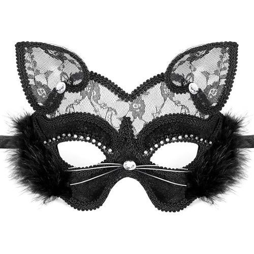 Generic Halloween femmes Sexy dentelle masque fête yeux masques pour  mascarade à prix pas cher