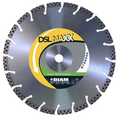 Disque diamant Ø230 mm béton - DIAM INDUSTRIES DSLMAXX230