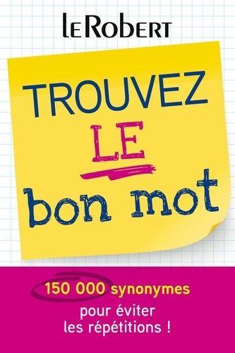 Dictionnaire Des Synonymes Robert Les meilleures offres et bons plans