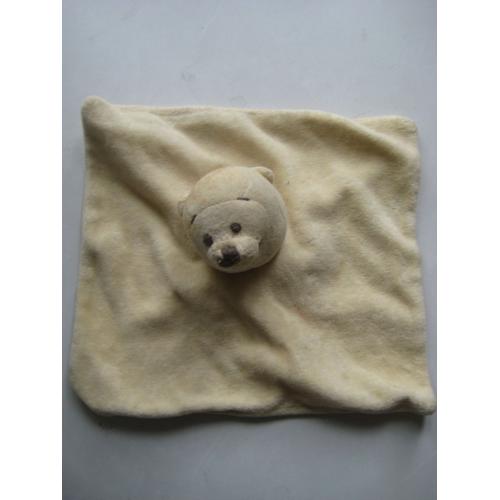 Doudou plat Winnie l'Ourson de Disney Baby, Disney Baby : Aubert