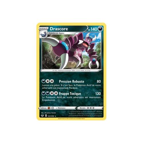 Pokemon 119/196 Drascore VSTAR Full Art EB11 Epee et Bouclier 11