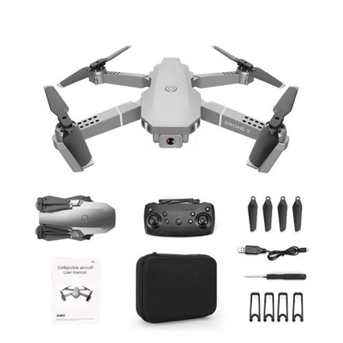 Drone Moteur Sans Brosse avec 2 Caméras 40KM/h MAX Résistance au Ve