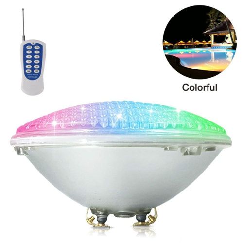Lumières LED submersibles avec télécommande, lumières de baignoire étanches  à piles, lumière de décoration à changement de couleur pour bain à remous,  étang, piscine, fondation, fête [lot de 2] 