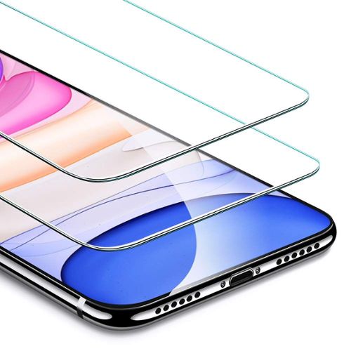 Vitre iPhone Xr de protection en verre trempé anti-lumière bleue