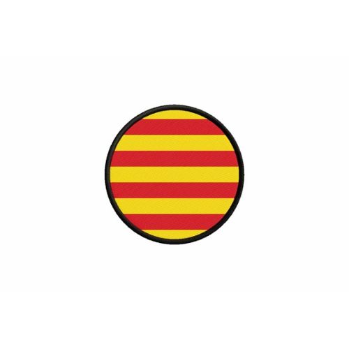patche écusson Catalogne Catalunya patch badge brodé thermocollant 