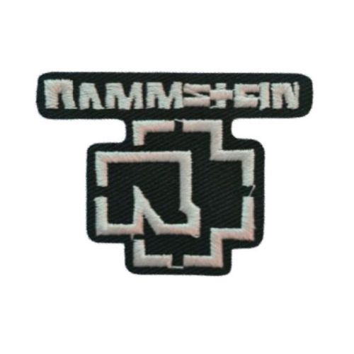 Rammstein Red Écusson Patch en fer brodé sur accessoire 