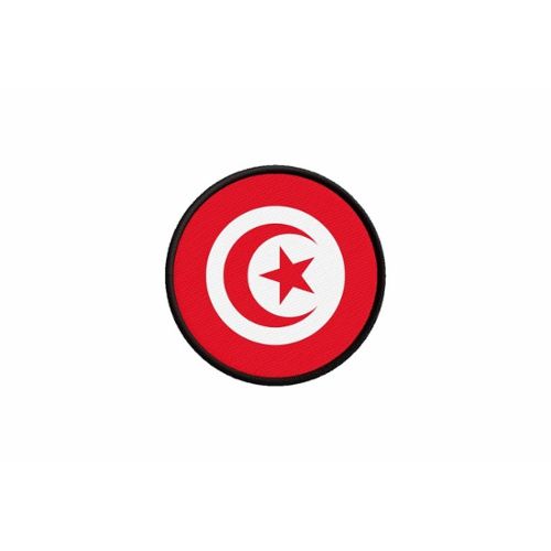 Tunisie drapeau tunisien drapeau coeur' Autocollant