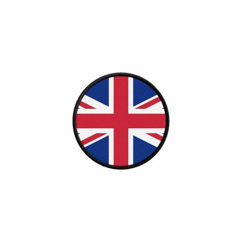Patche écusson patch drapeau ecusson Union Jack Royaume Uni brodé thermocollant 