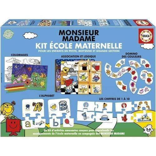 Kit Ecole Maternelle Apprendre C'est Amusant - Educa Borras