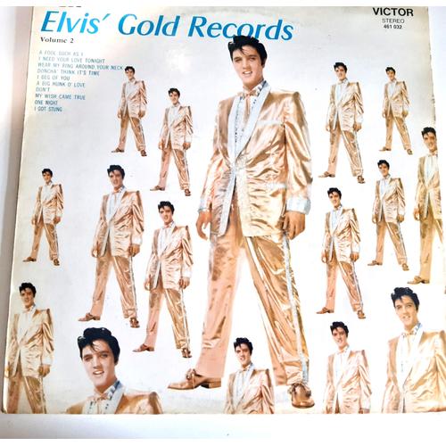 Disque vinyl 33 tours Elvis Presley enregistrements originaux 6886807