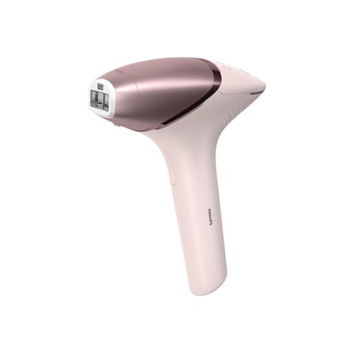 Epilation définitive GENERIQUE Epilateur Lumière Pulsée IPL KinseiBeauty  Epilation Définitive 500,000 Flashs - Rose Blanc