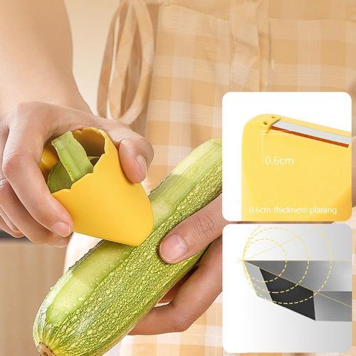 Éplucheur Légumes Avec Boîte De Rangement Intégrée - Anti-éclaboussures, Antidérapant - Pour Pommes De Terre, Carottes