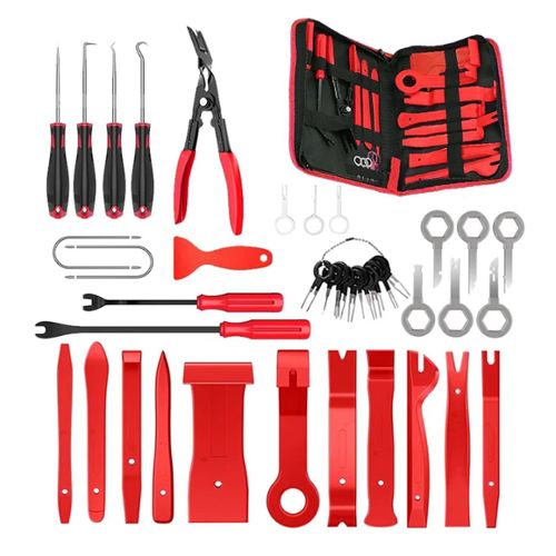 Kit d'outils de suppression de garniture automatique de 8 pièces