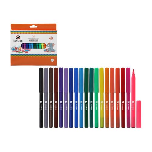 BIC Kids Boîte de Coloriage, 60 Crayons de Couleur, 60 Feutres de  Coloriage, Boîte de 120 Unités & Kids Visacolor XL Feutres de Coloriage  Pour Enfants à Pointe Large - Couleurs Assorties