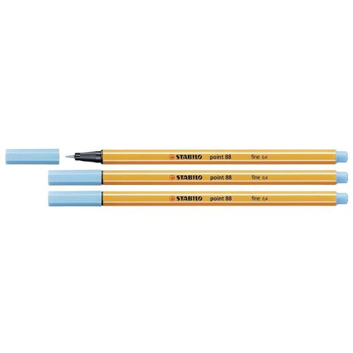STABILO point 88 stylo-feutre pointe fine (0,4 mm) - Zebrui de 20 stylo-feutres  - Coloris assortis