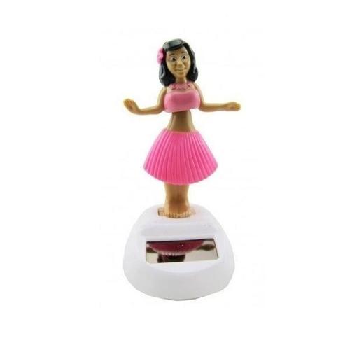 Rose 02 - Figurine Tahitienne Solaire Danseuse Pour Tableau De