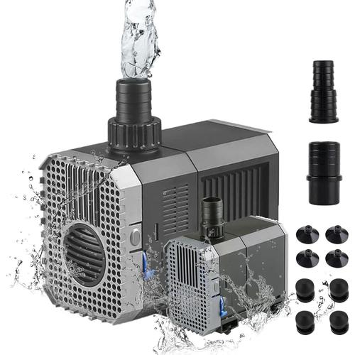 flintronic Pompe Eau Submersible, 1500L/H 25W Pompe Aquarium