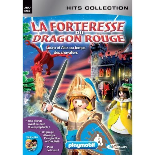 Playmobil - 3269 - Chevaliers - Château + Forteresse du Dragon : :  Jeux et Jouets