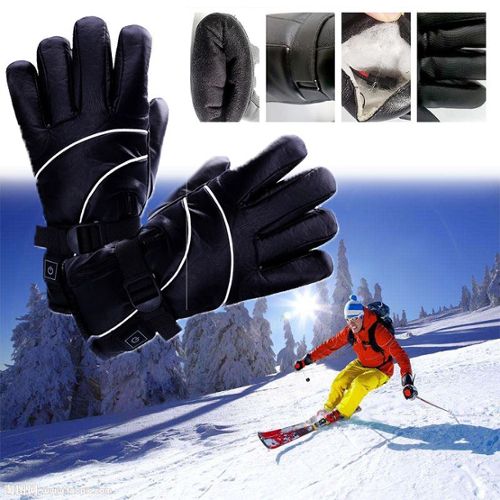 Gants de Ski pour homme et femme, équipement chauffant d'extérieur