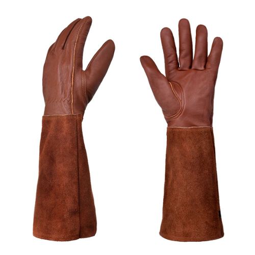 Isotoner gants homme cuir marron compatibles écrans tactiles