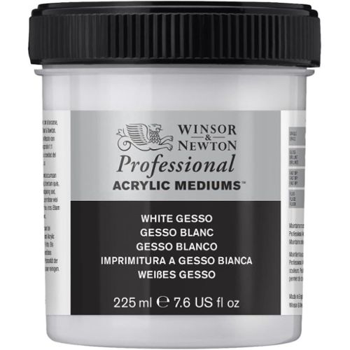 Gesso - Blanc - Apprêt pour peinture acrylique - Sennelier - Sachet de  500ml - Pas cher