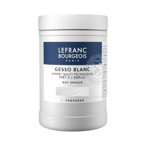 Gesso blanc de couverture pour supports à peinture - 250 ml - Pébéo