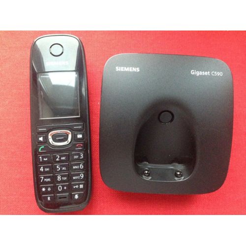 Gigaset SL910A+SL910H Duo Téléphone tactile sans fil avec répondeur Noir 