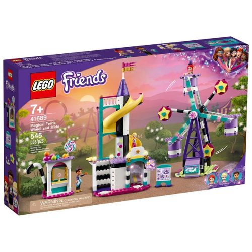 La grande roue et le toboggan magiques LEGO Friends 41689 - La