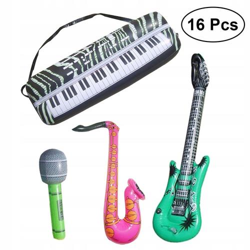 Guitare Verte Gonflable pour adulte