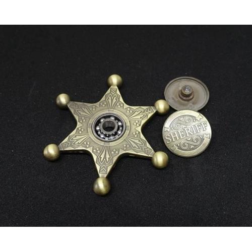 Gold - Hand spinner métal spinner En alliage D'aluminium Amende artisanat  Haute Vitesse À Faible bruit EDC Finger Gyro