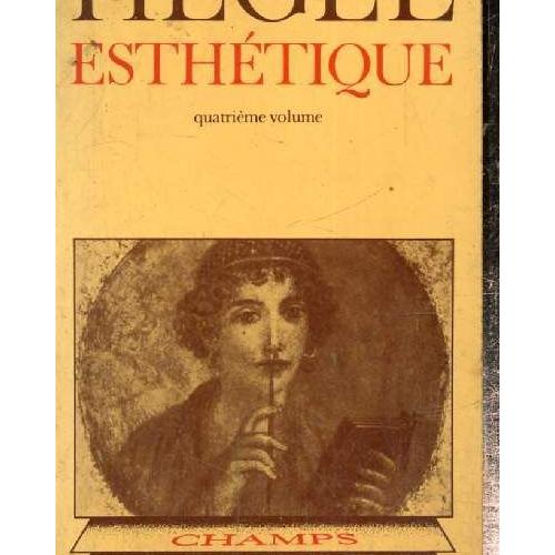 Pierre Soulage est mort, un escroc de moins Hegel+esthetique+champs+flammarion