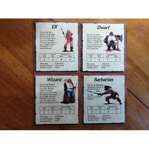 Heroquest Carte Neuf Et Occasion - Achat Pas Cher 