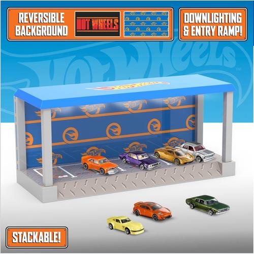 Hot Wheels City Super Garage Ultime, coffret de jeu pour petites voitures  avec circuit et pistes, boîte fermée, jouet pour enfant, FML03