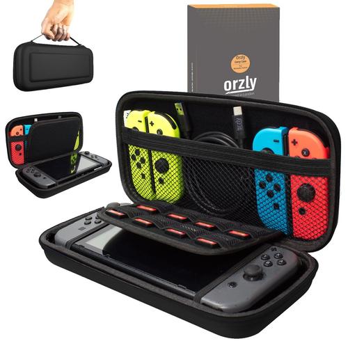 iAmer 11 en 1 Accessoires pour Nintendo Switch, Housse pour Nintendo Switch,Protection  Transparente,2 Verre Trempé,Protection en Silicone pour Joy con,Thumb Grip,  Boitier pour Carte de Jeux : : Jeux vidéo