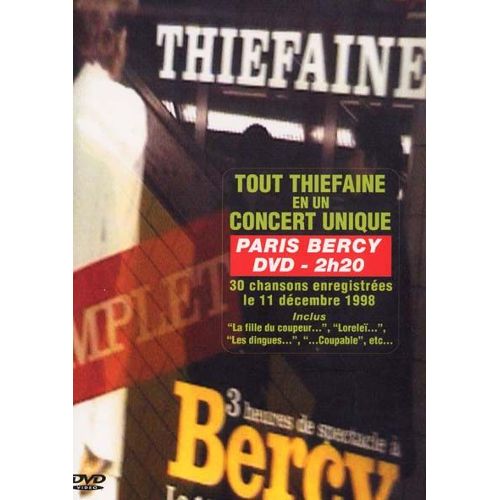 DVD HUBERT FELIX THIEFAINE En concert à Bercy
