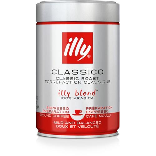 Illy Café en grain en grains décaféiné boite de 250g pas cher 