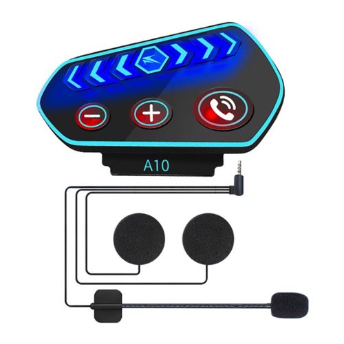 Generic Casque De Moto Bluetooth Kit D'appel Mains Libres Sans Fil