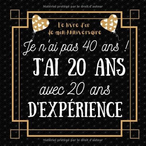 Invitation Anniversaire 40 Ans En Soldes Achat Neuf Ou Occasion Rakuten