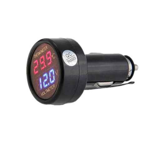 Thermomètre de Moto, Jauge de Température d'eau de Moto DC12V