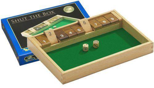 Jeux En Bois Shut The Box, Shut The Box 4 Joueurs Avec 8 Dés