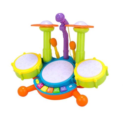 Grand enfant Simulation Batterie Jouet Musical Batterie Set