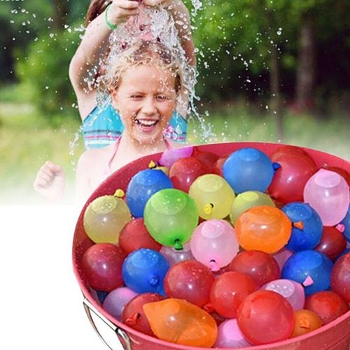 Balles à Eau Réutilisables, 30 Pcs Ballon d'eau en Peluche, Bombes à Eau  Colorés, Boules à Eclaboussures, Jouets Aquatiques pour Enfants Extérieur