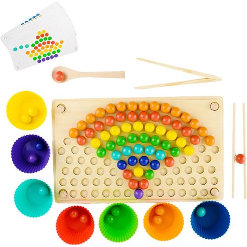 Acheter Jouets Montessori, jouets éducatifs préscolaires en bois 6 en 1, jeu  de pêche magnétique, apprentissage des mathématiques de la motricité fine  pour les tout-petits de 3 ans, garçons et filles