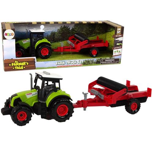 Petit tracteur new holland rose | Boutique de jouets Lydie