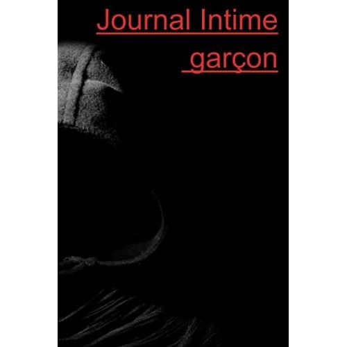 Journal Intime Garçon: Carnet Secret interactif & Agenda de notes  personnelles illustrations et activités & Cadeau pour adolescent garçon  homme .