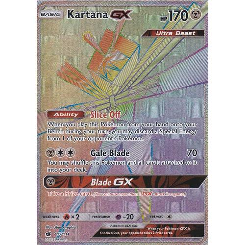 Kartana Gx E Kartana Rara( Dois Cards Em Português