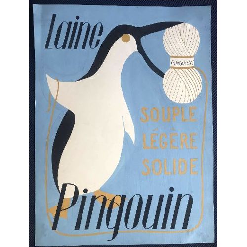 Laine pingouin Promofine Bleu marine