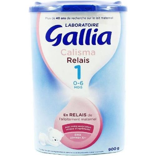 Lait GALLIA calisma relais 1 de 0-6 mois 830 g