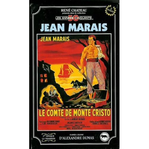 Jaquette DVD de Le Comte de Monte Cristo (Jean Marais) (BLU-RAY