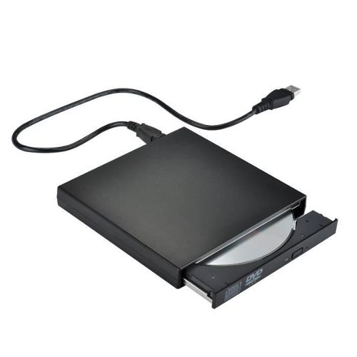Boîtier de lecteur optique Boîte rigide externe, lecteur DVD externe,  lecteur CD/DVD portable USB 3.0 pour ordinateur de bureau portable, graveur  de